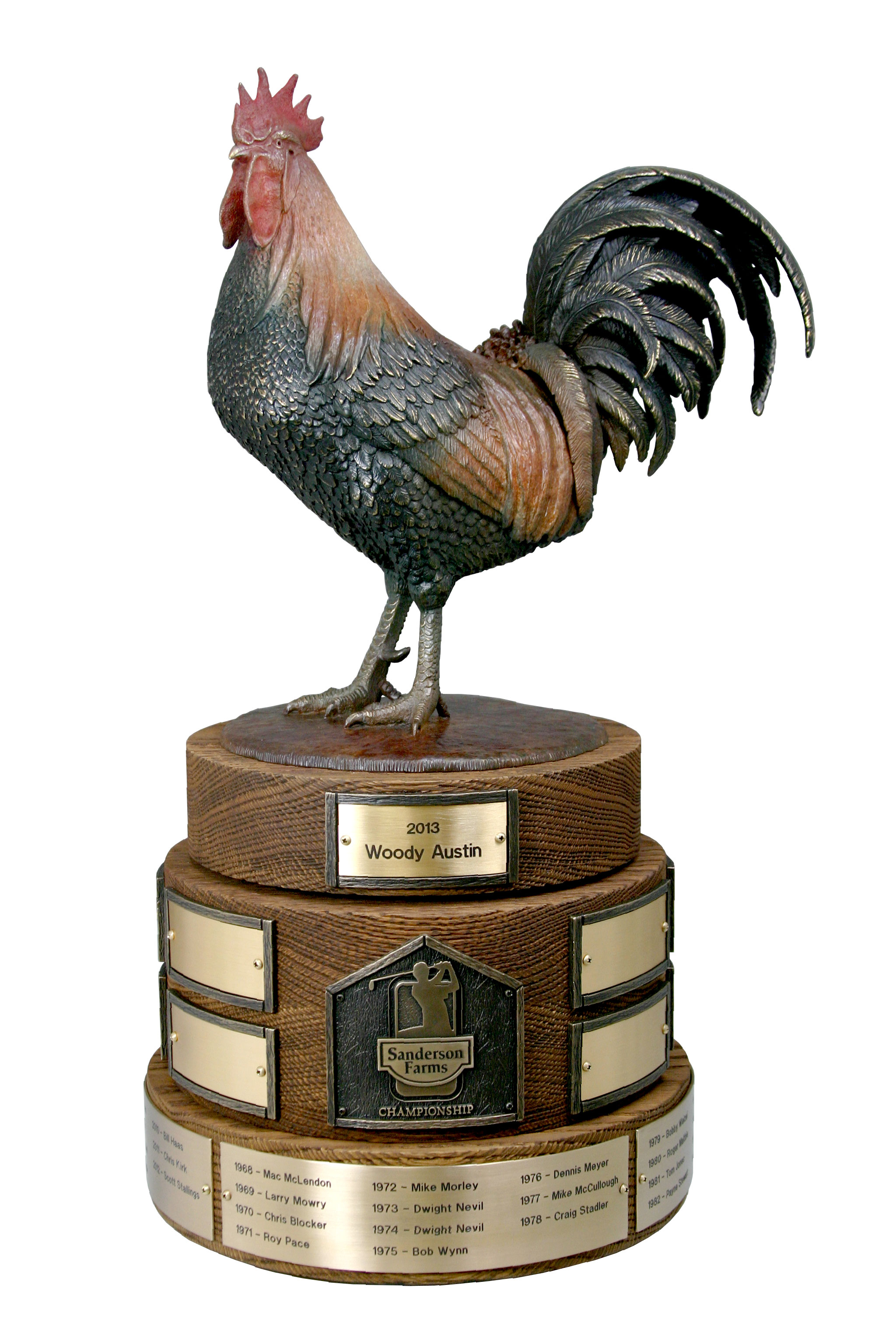 Sanderson Farms Championship perpetual trophy made by Malcolm DeMille